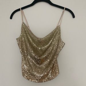 Free people sequin tank